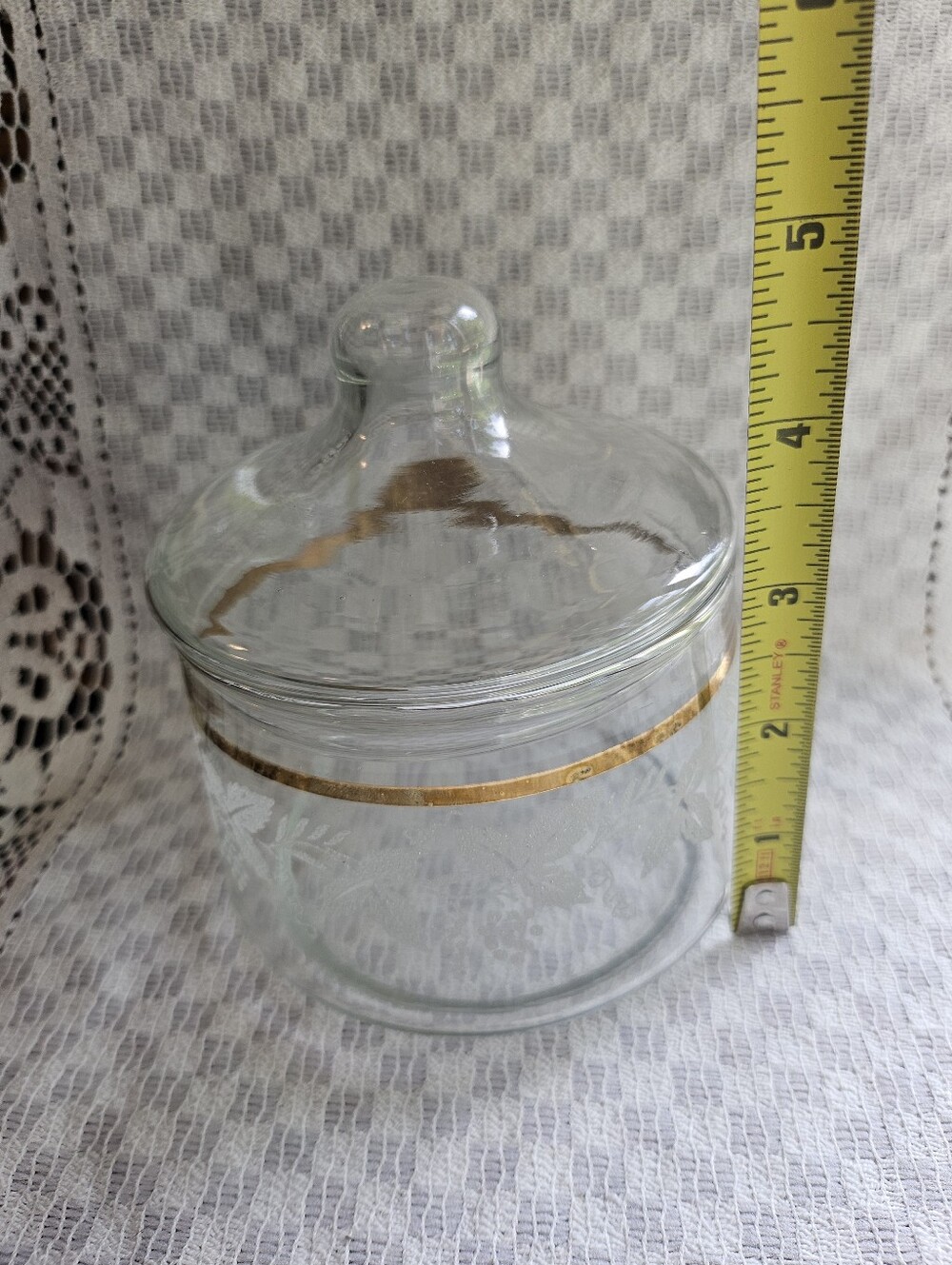 Bartlett Collins GrapeVine Lidded Jar - Picture 6 of 7